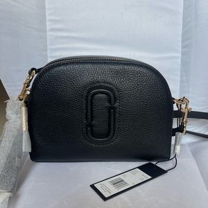 Marc Jacobs Shutter Crossbody Bag in Black